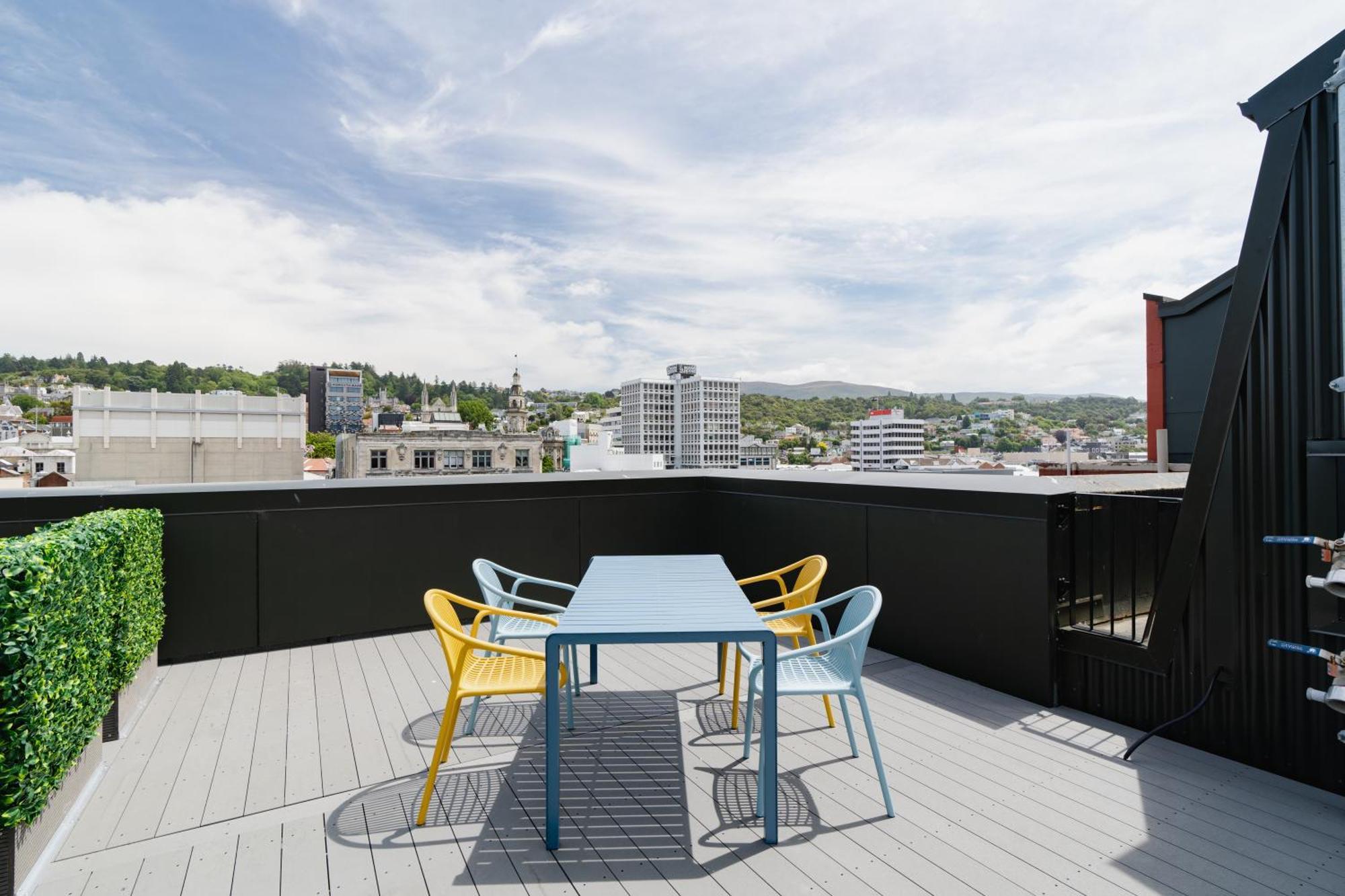 فندق The Chamberson ديوندين المظهر الخارجي الصورة Rooftop terrace